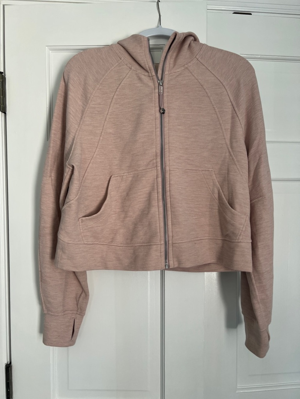 Lululemon scuba oversized waffle full zip hoodie